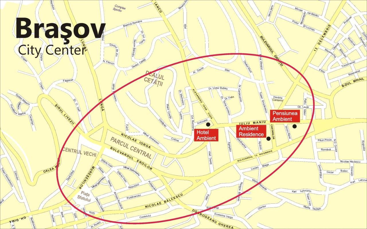 Hotel Ambient Braşov Exteriör bild